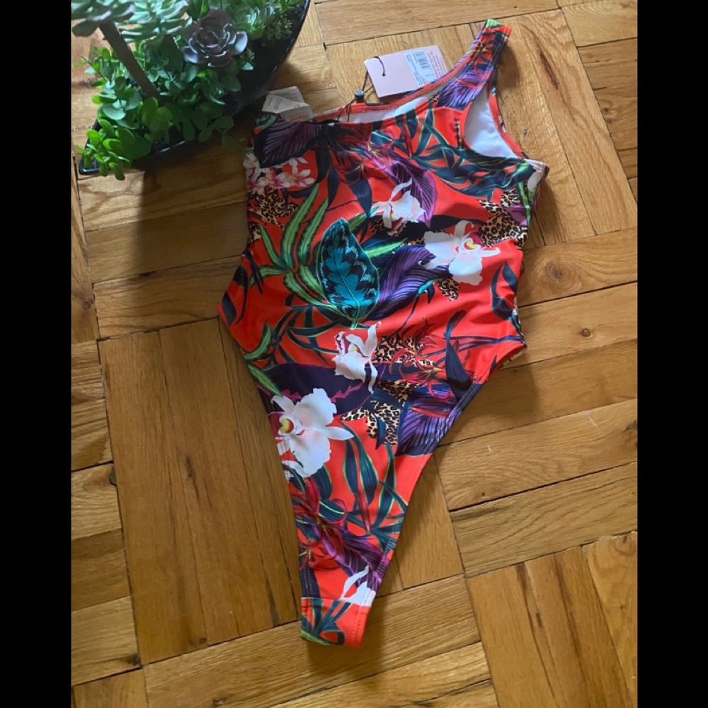 Brand new swim suit high waist  brand new tags